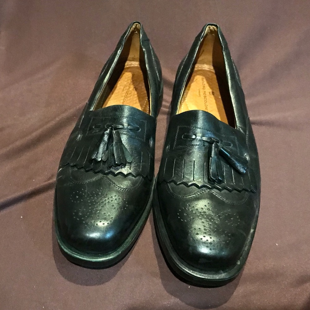men’s size 41  Size 8 dress shoes Sandro Moscoloni